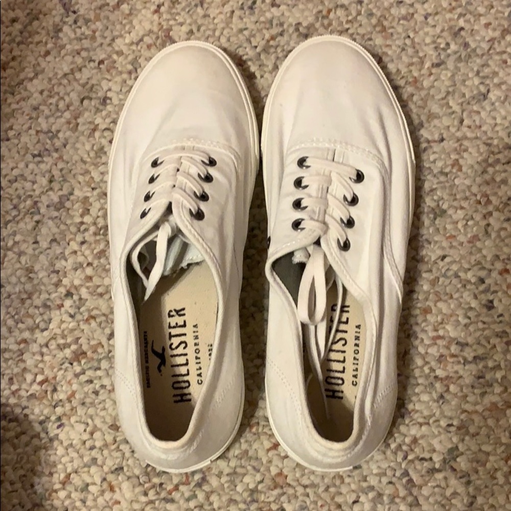 White Hollister Sneakers